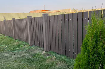 Заборная доска из ДПК
